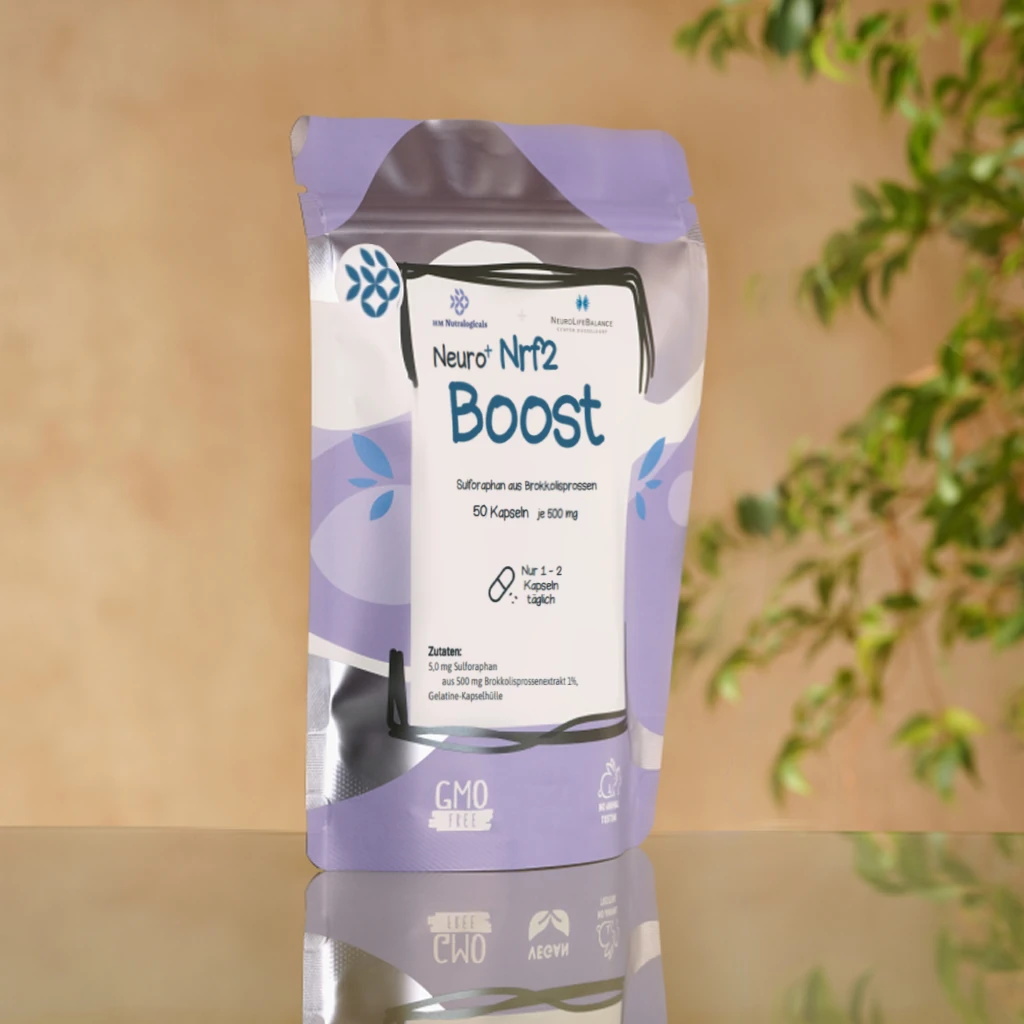 Neuro+ Nrf2-Boost Pflanzenkomplex für Zellschutz & Immunstabilität