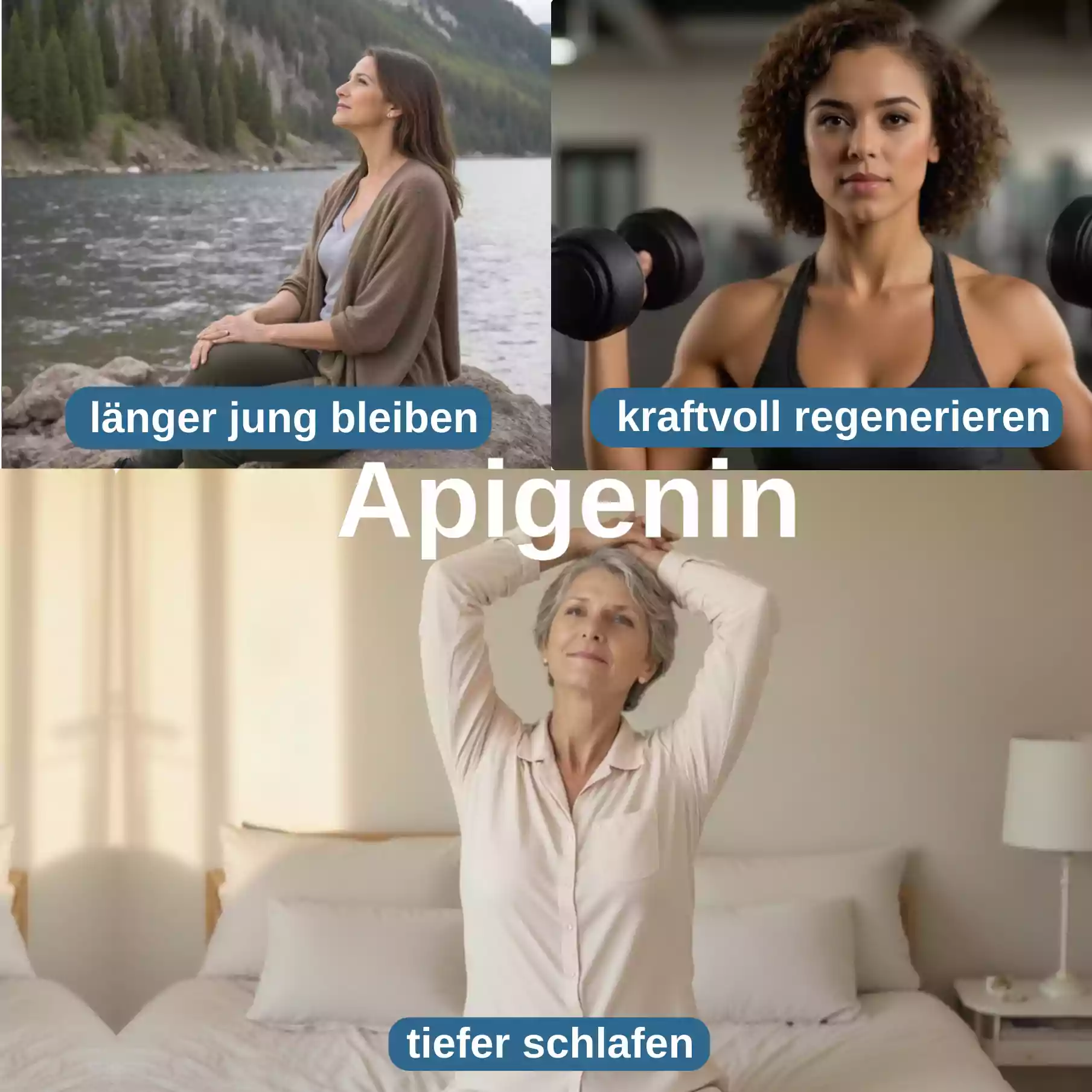 Apigenin Vorteile Die drei wichtigsten Vorteile von Apigenin Pulver auf einen Blick.